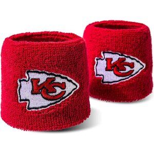 Men Red Sports NFL Team Wristbands - Youth NFL Team Logo Wristbands Costumes